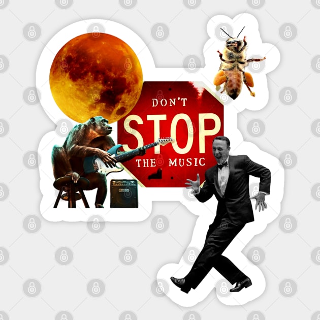 Don´t Stop Sticker by MarisePix